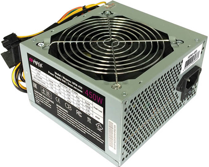 

Блок питания Hiper ATX 450W HPM-450