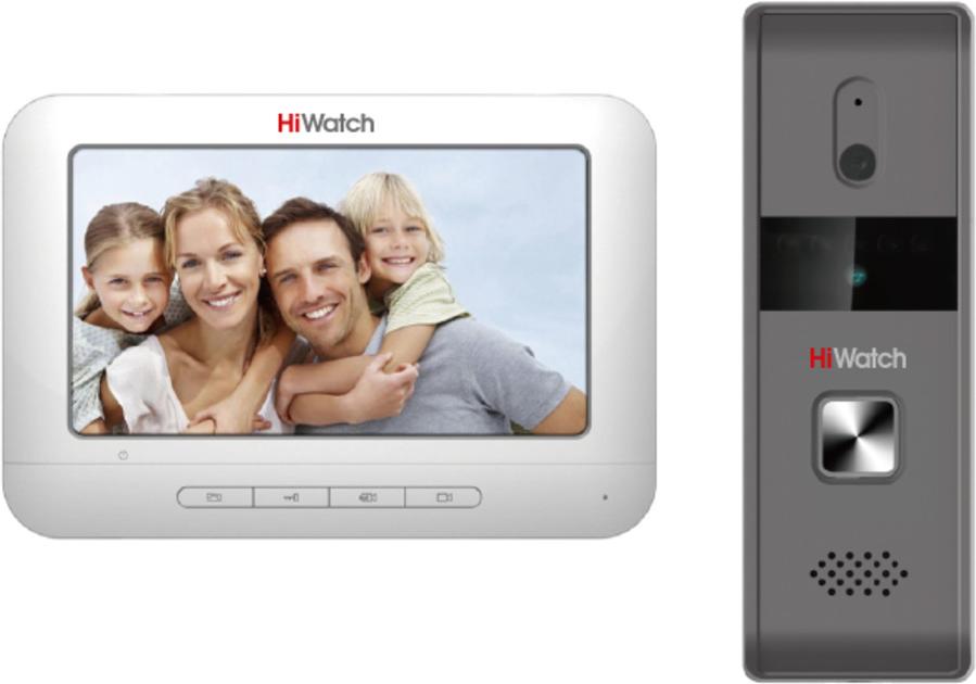 

Видеодомофон Hikvision DS-D100K белый, DS-D100K