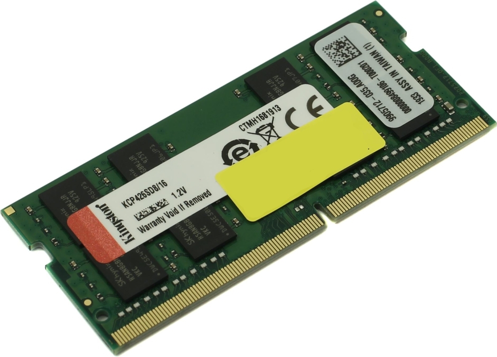 

Оперативная память Kingston 16GB DDR4 2666MHz SODIMM [KCP426SD8/16], Оперативная память Kingston 16GB DDR4 2666MHz SODIMM KCP426SD8/16