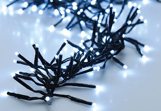 

Гирлянда новогодняя светодиодная 576 LED AX9502020 белый холодный
