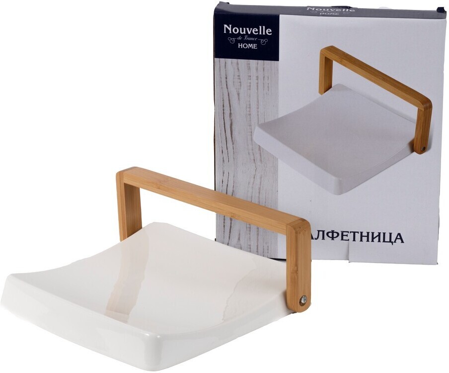 

Салфетница Choosing Porcelain 18,5х18х9,5 (2631059)