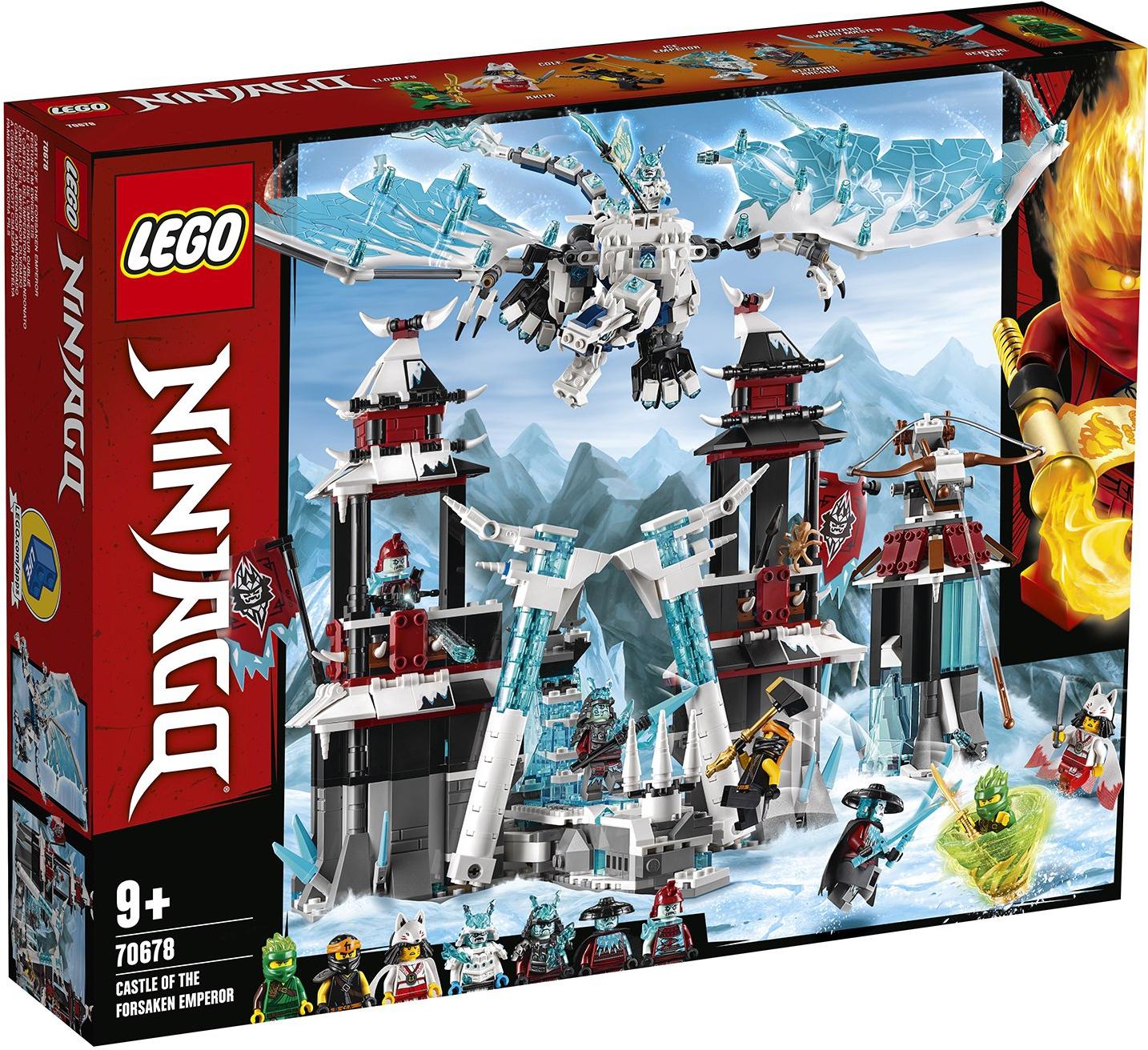 

Конструктор LEGO NINJAGO Замок проклятого императора [70678]