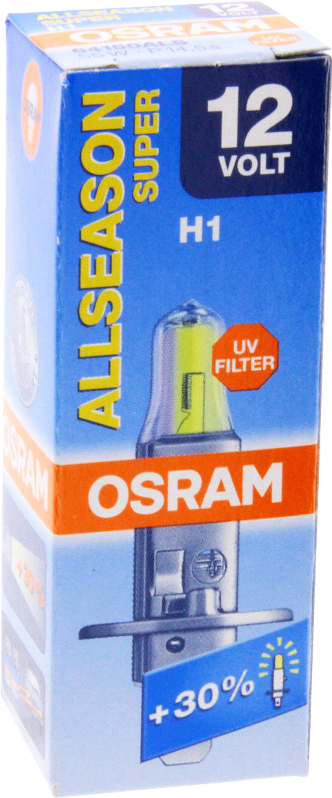 

Автомобильная лампа Osram H1 64150ALS