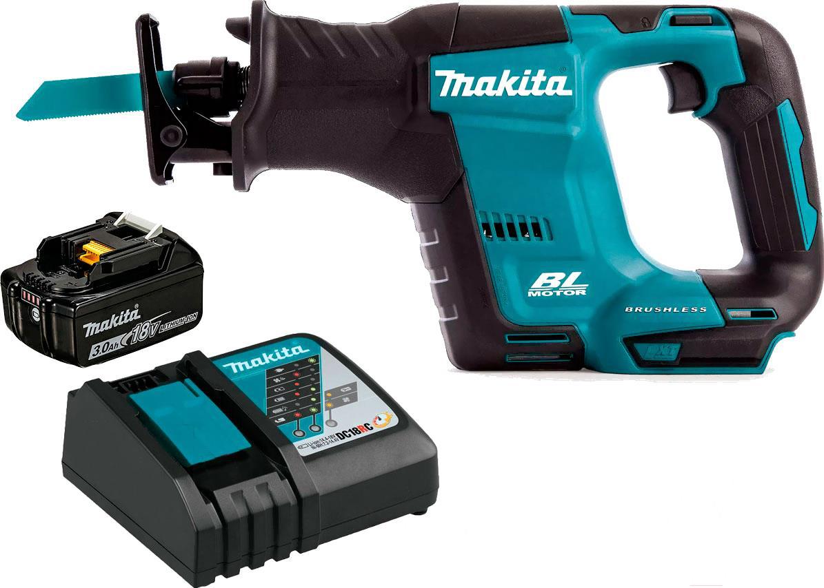 

Электропила Makita DJR 188 Z + BL1830B + DC18RC [DJR188ZRF], DJR 188 Z + BL1830B + DC18RC