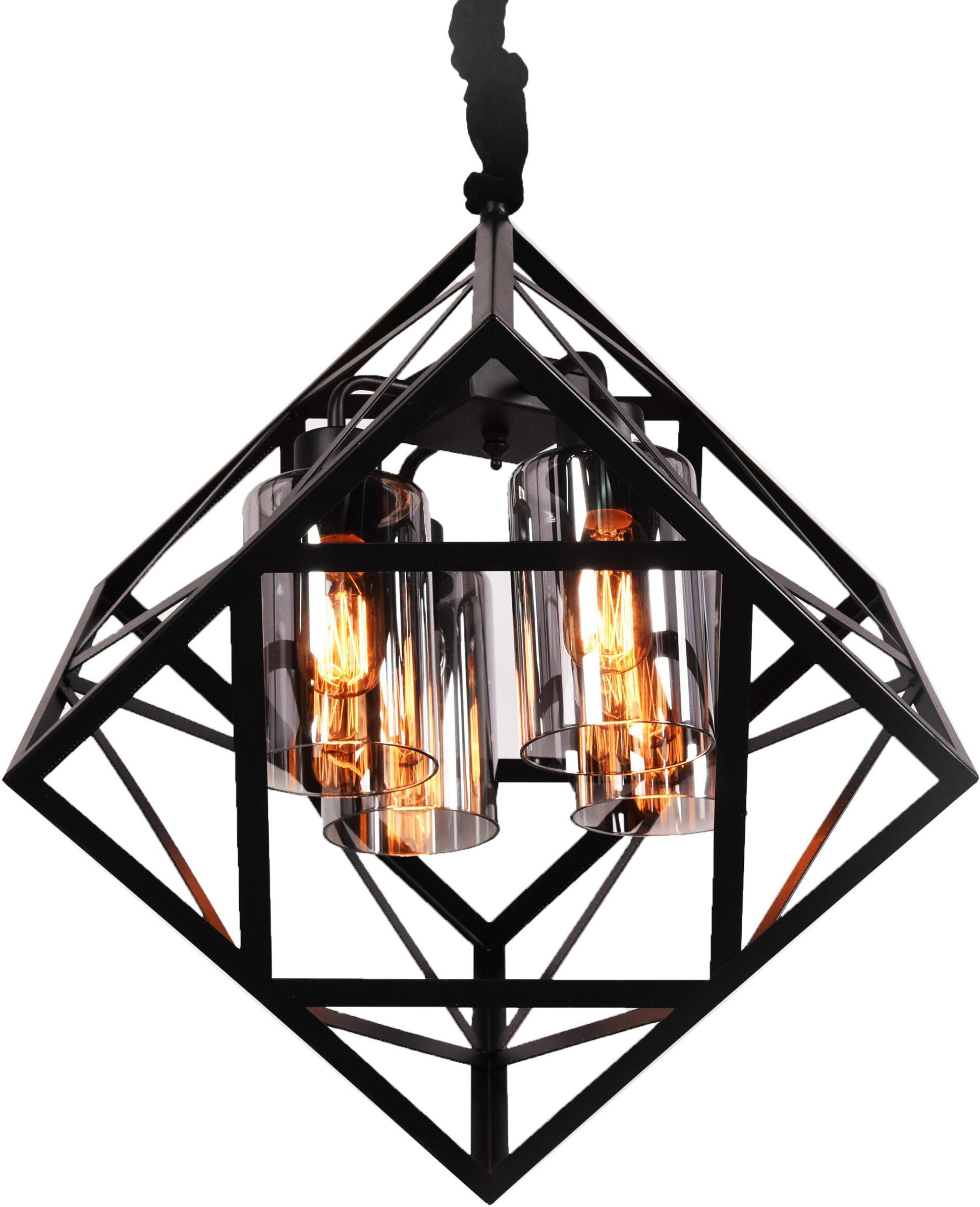 

Подвесная люстра Lumina Deco LDP 11339-4 BK, LDP 11339-4 BK