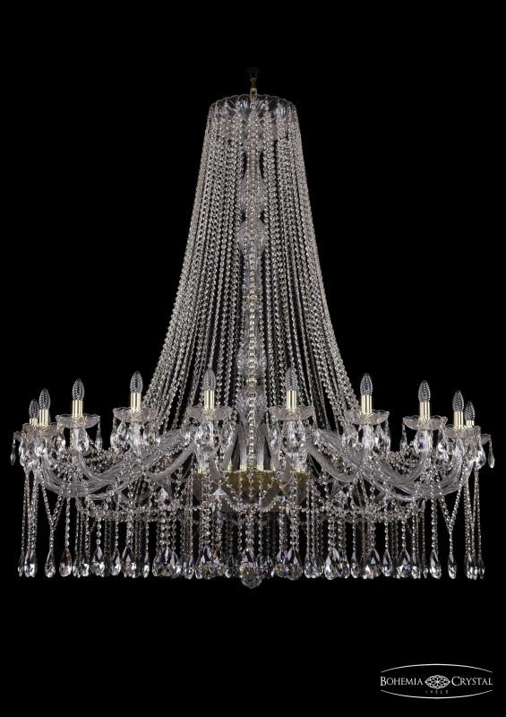 

Подвесная люстра Bohemia Ivele Crystal 1413/20/530/h-159/G