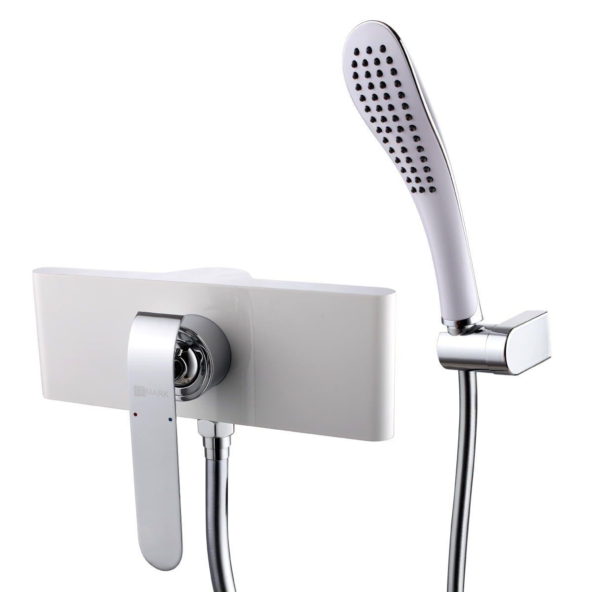 

Смеситель LEMARK Melange LM4903CW (хром/белый), Melange