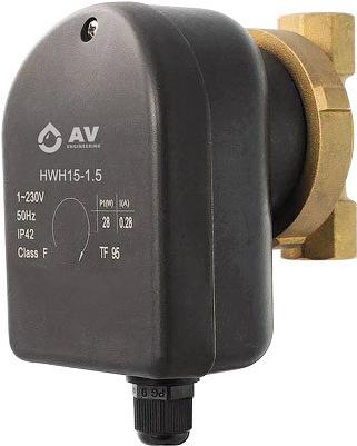 

Циркуляционный насос AV Engineering AVE-COMFORT-HWH15-1.5, AVE-COMFORT-HWH15-1.5