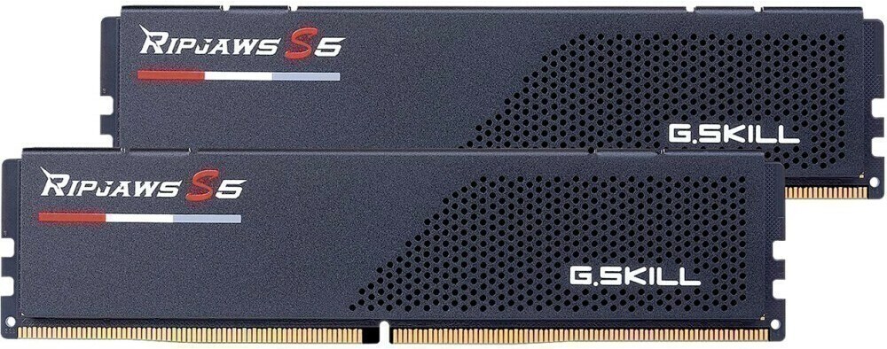 

Оперативная память G.Skill Ripjaws S5 DDR5 64Gb (F5-5600J2834F32GX2-RS5K)