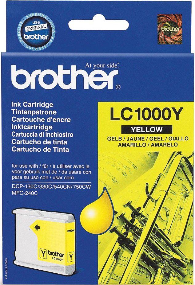 

Картридж Brother LC1000Y