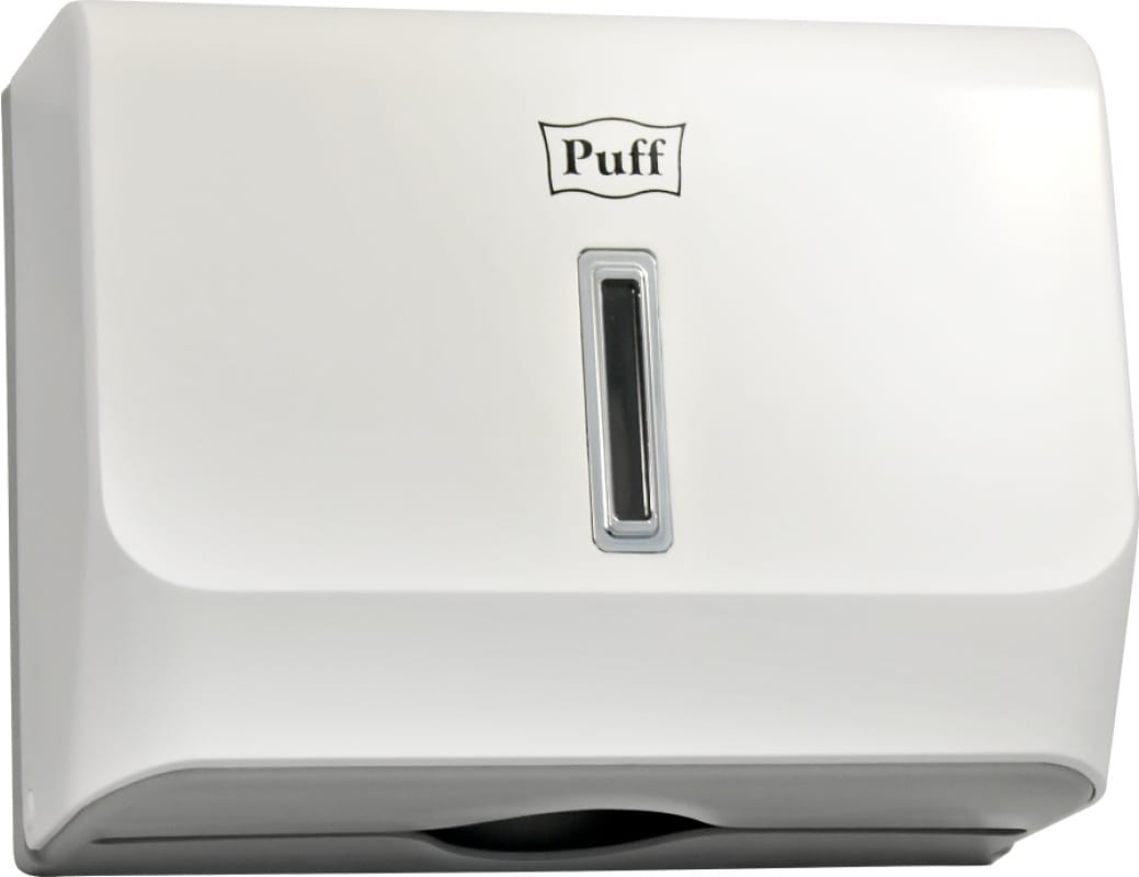 

Диспенсер для бумажных полотенец Puff 5130, Диспенсер для бумажных полотенец Puff 5130 белый