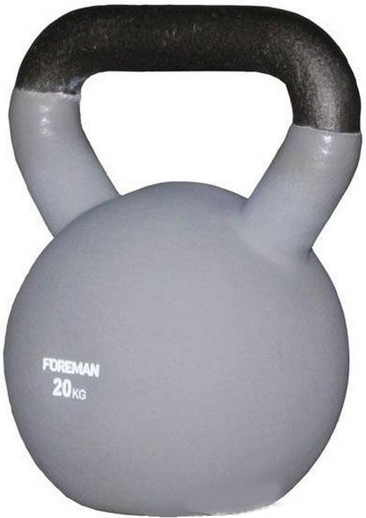

Гиря Foreman FM/TTK 20 кг серый [FM\TTK-20KG\GY-20-00], FM/TTK 20 кг