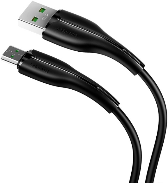 

Кабель Usams U38 4A Fast 1.0м черный [SJ375USB01], USAMS U38 4A Fast 1.0м SJ375USB01 черный