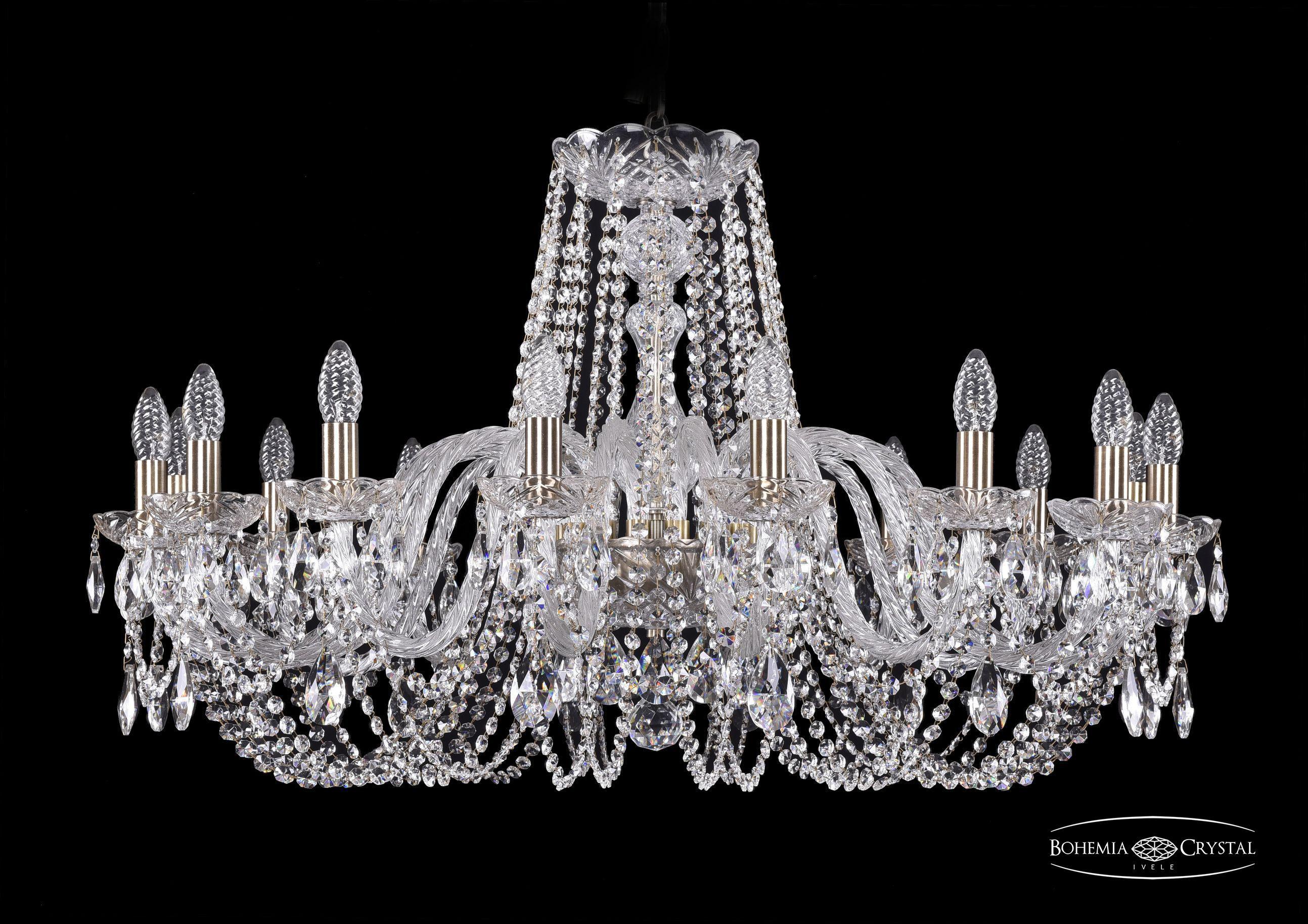 

Подвесная люстра Bohemia Ivele Crystal 1402/16/360/Pa