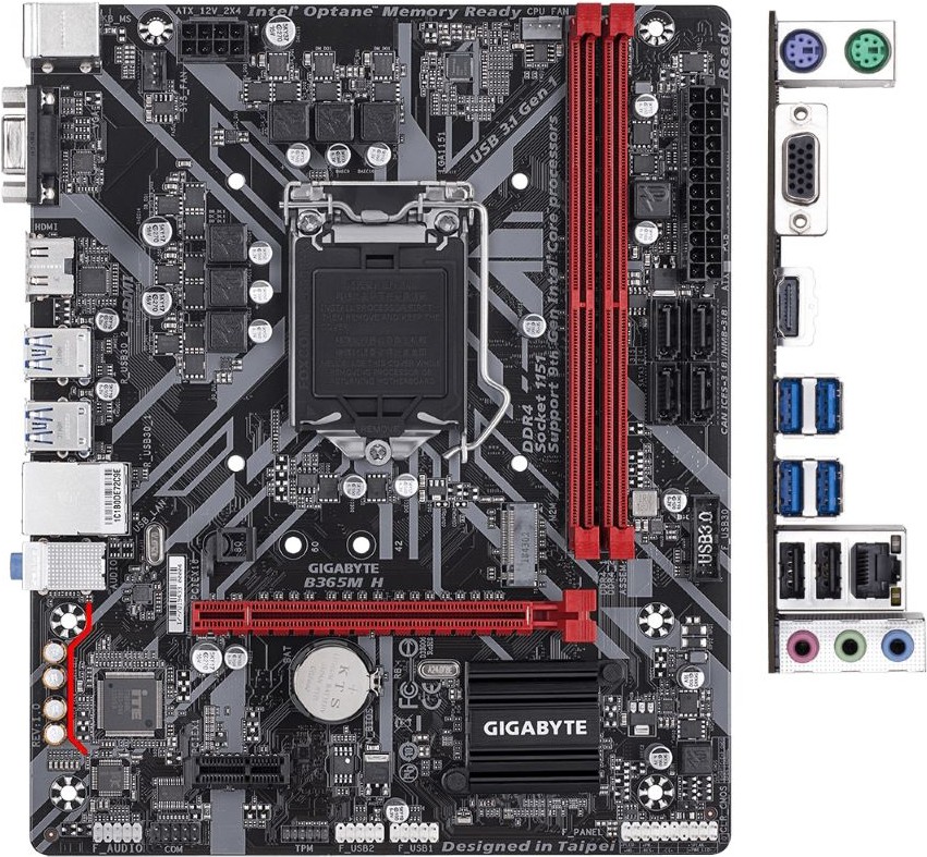 

Материнская плата Gigabyte B365M H, Материнская плата Gigabyte B365M H (rev. 1.0)