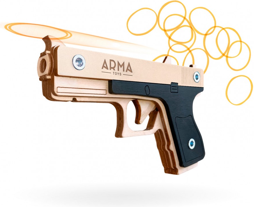 

Игрушка Arma.toys Glock Light (резинкострел) [AT027], Игрушка Arma.toys Glock Light (резинкострел) AT027