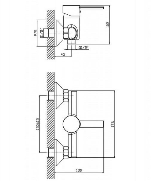 

Смеситель Zollen Gera GE31611341, Gera GE31611341