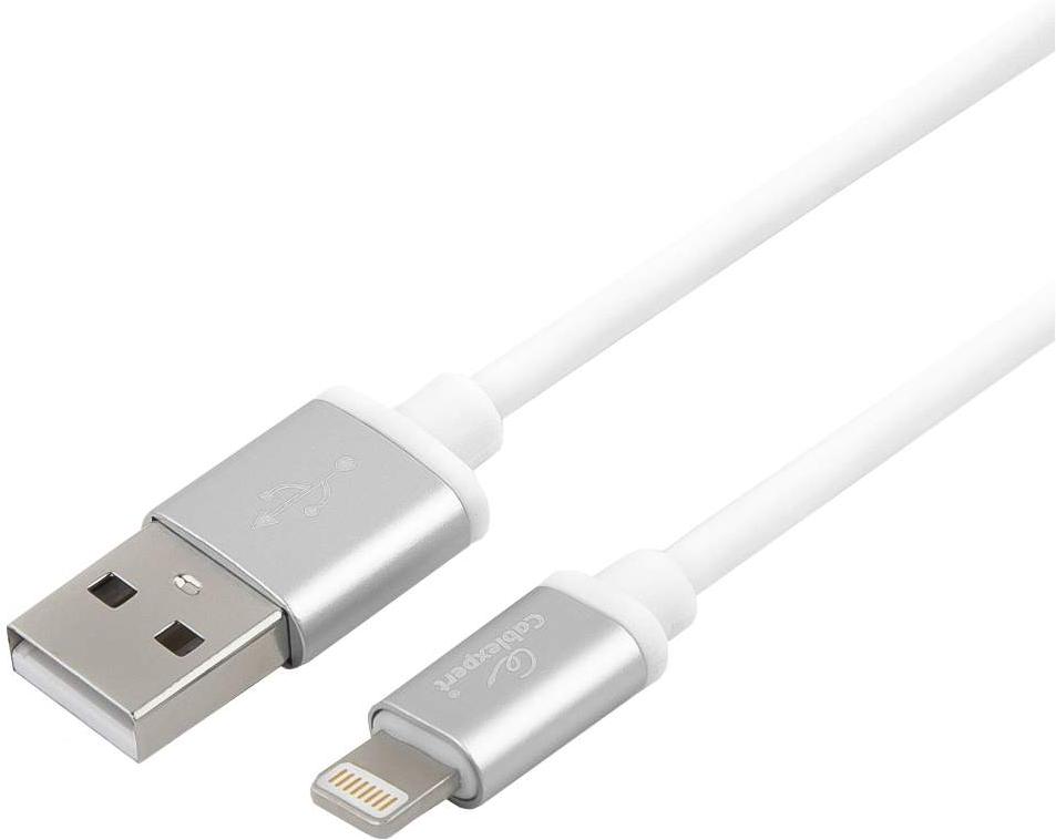 

Gembird Cablexpert Silver Series USB - Lightning 3m White [CC-S-APUSB01W-3M], Cablexpert Silver Series USB - Lightning 3m