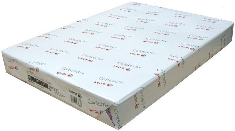 

Офисная бумага Xerox Colotech Plus SRA3 200 г/м2 250 л 003R97969, Бумага Xerox Colotech Plus 200 А3 SR (320x450mm) 003R97969