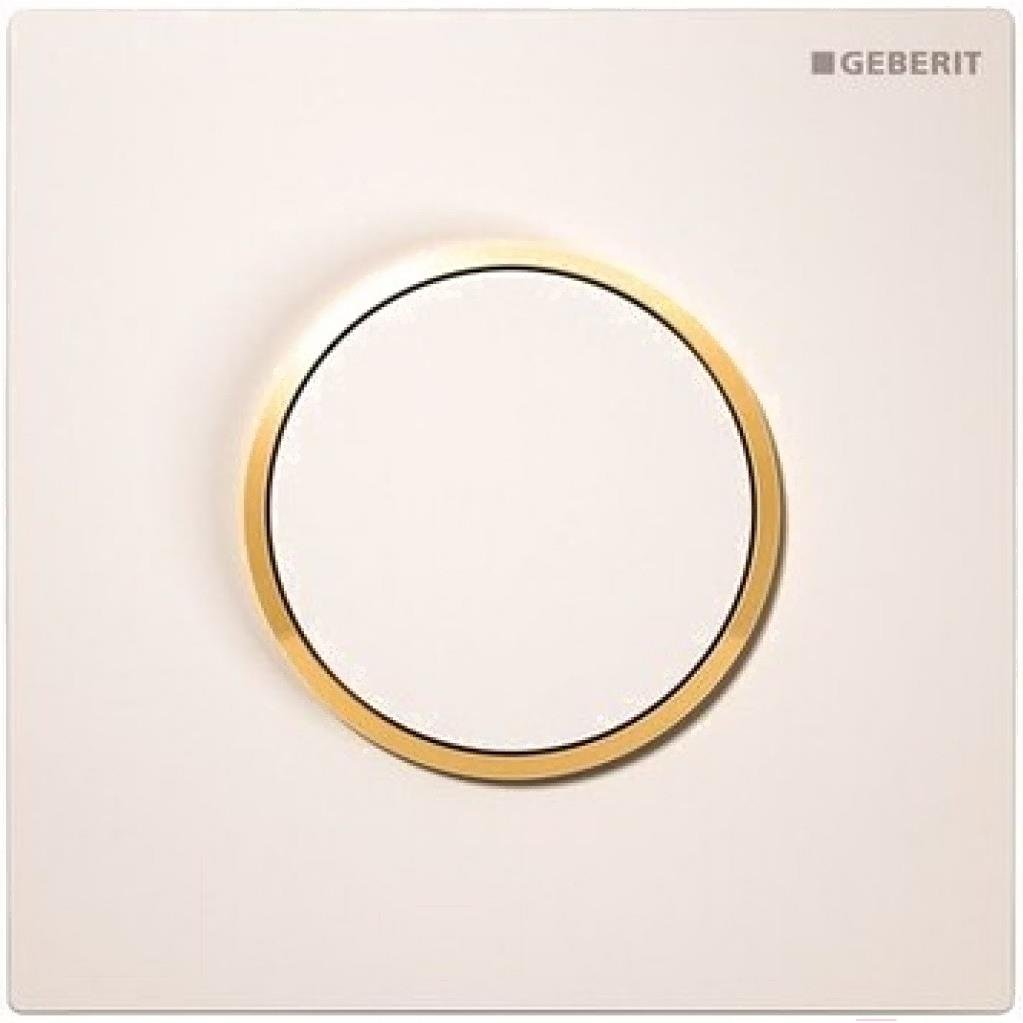 

Система смыва Geberit Sigma 10 HyTouch белый/золотистый [116.015.KK.1], Sigma 10 HyTouch