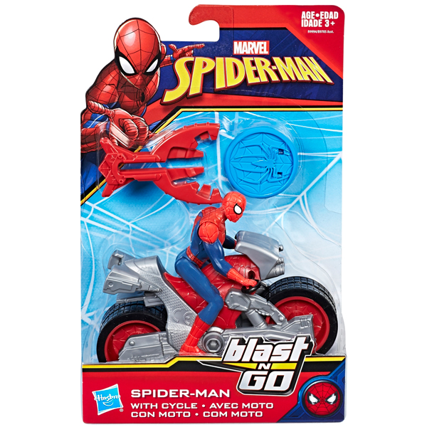 

Игрушка Hasbro Человек Паук и стартер [B9705], Человек Паук и стартер