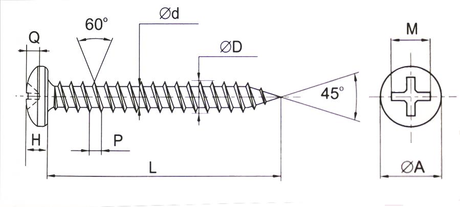 

Шуруп ЕКТ CV010889 (3000шт)