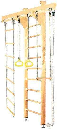 

Детский спортивный комплекс Kampfer Wooden Ladder Ceiling №1 3 м натуральный, Спортивный комплекс Kampfer Wooden Ladder Ceiling №1 Высота 3 м натуральный