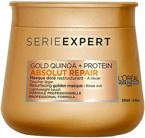 

Маска для волос L'Oreal Professionnel Serie Expert Absolut Repair Gold Quinoa+Protein 250мл, Serie Expert Absolut Repair Gold Quinoa+Protein 250мл