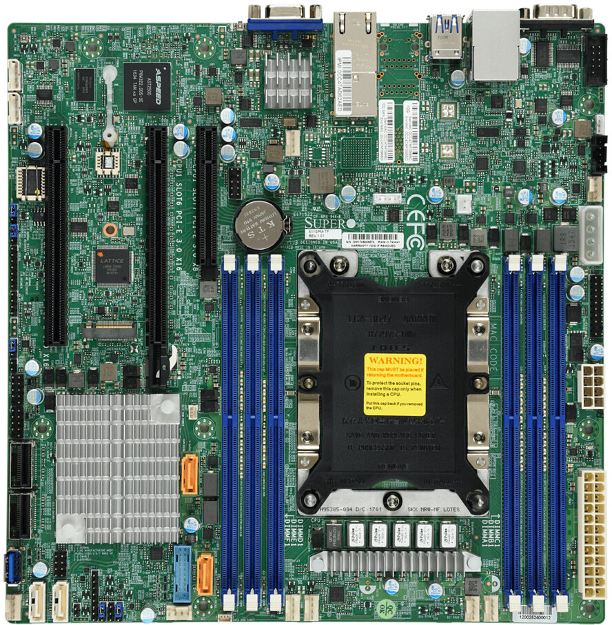 

Материнская плата Supermicro MBD-X11SPM-TF-O