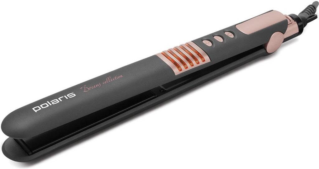 

Выпрямитель Polaris PHS 2512KT Dreams Collection Black, Стайлер Polaris PHS 2512KT Dreams Collection Black