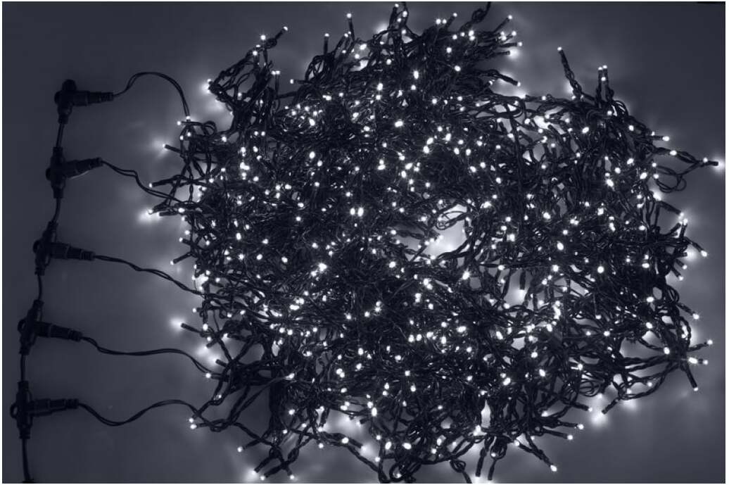 

Светодиодная гирлянда Neon-night LED ClipLight [323-605], Гирлянда LED ClipLight 24V, 5 нитей по 20 метров, БЕЛЫЙ Flashing NEON-NIGHT