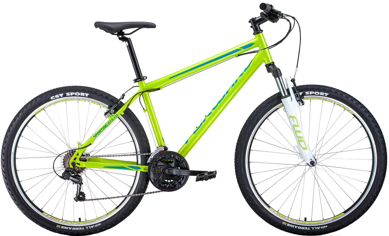 

Велосипед Forward Sporting 27.5'' 1.0 рама 19 дюймов 2020 зеленый/бирюзовый [RBKW0MN7Q020], Sporting 27.5 1.0 2020 19''
