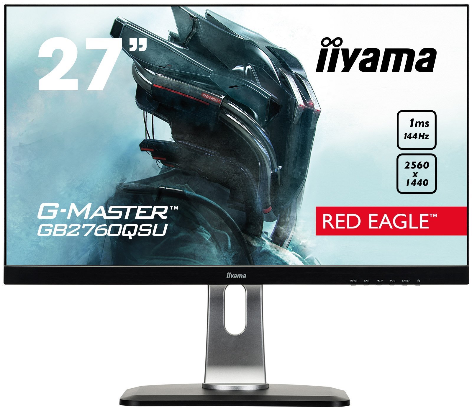 

Монитор Iiyama G-Master GB2760QSU-B1, G-Master GB2760QSU-B1
