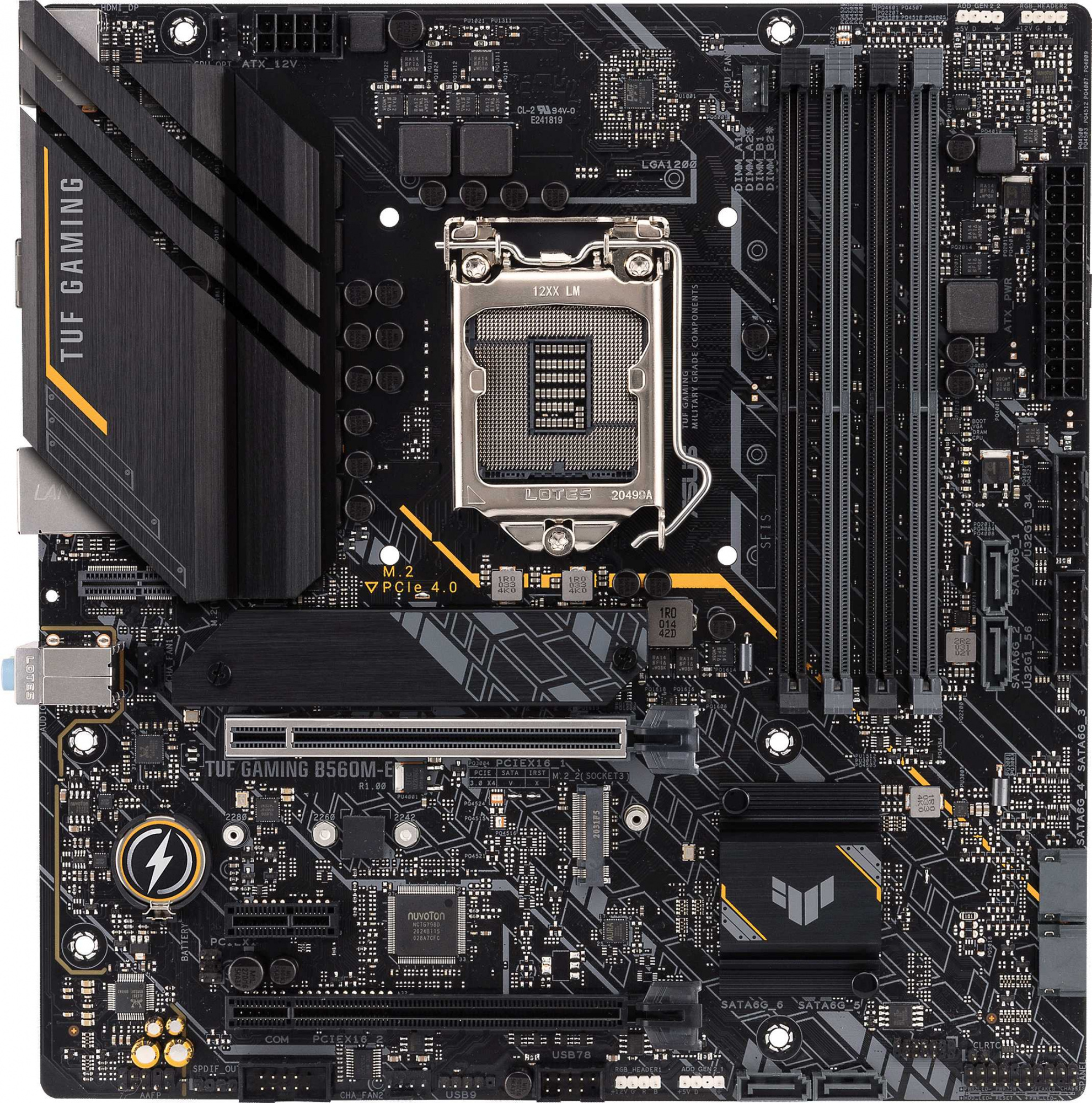

Материнская плата ASUS MB TUF GAMING B560M-E, Материнская плата ASUS TUF Gaming B560M-E