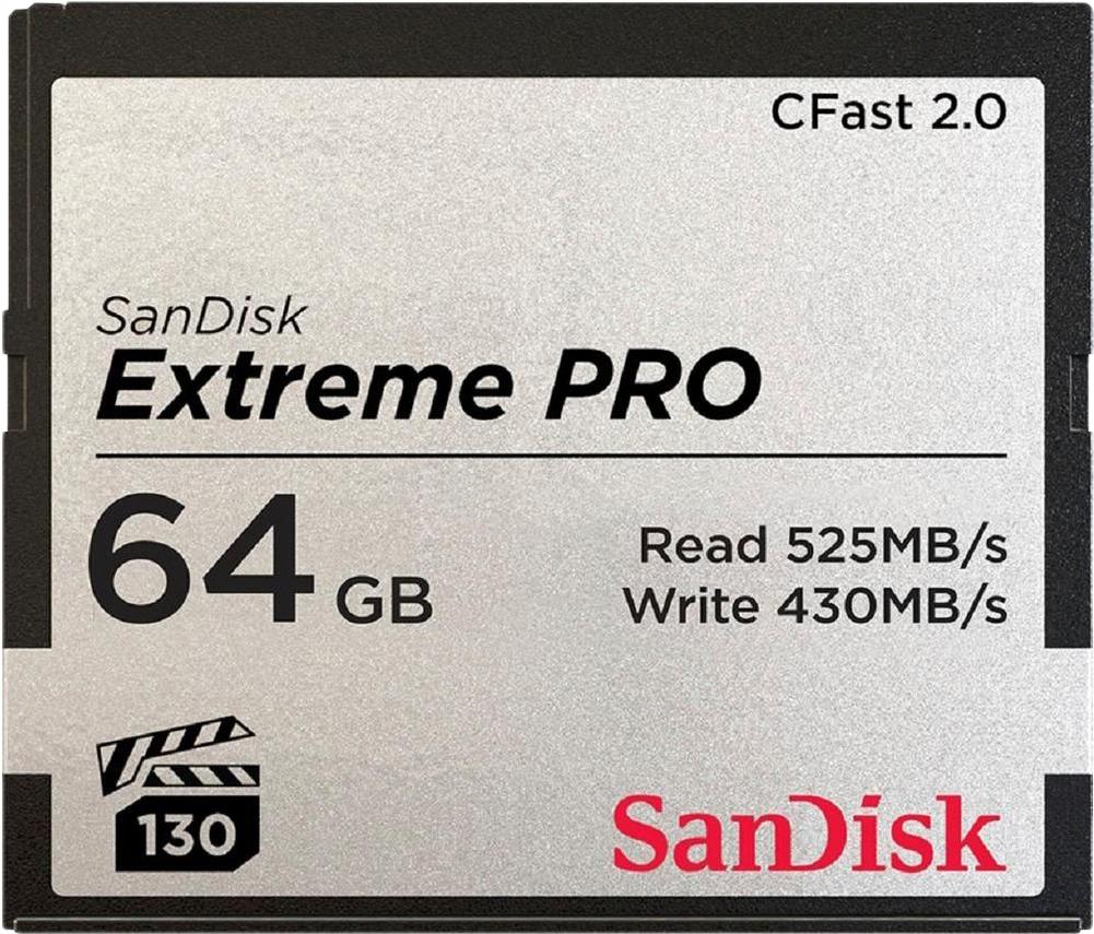 

Карта памяти SanDisk Extreme Pro CFast 3433X VPG130 64Gb [SDCFSP-064G-G46D], Extreme Pro CFast 3433X VPG130 64Gb