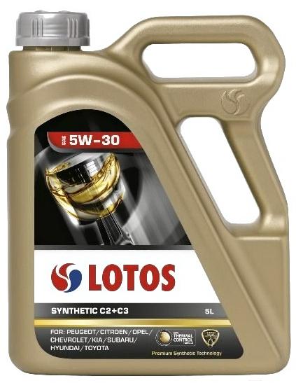 

Моторное масло Lotos Syntetic C2+C3 SAE 5W30 (5л) [LBSYNC2C3/5], Syntetic C2+C3 SAE 5W30 (5л)