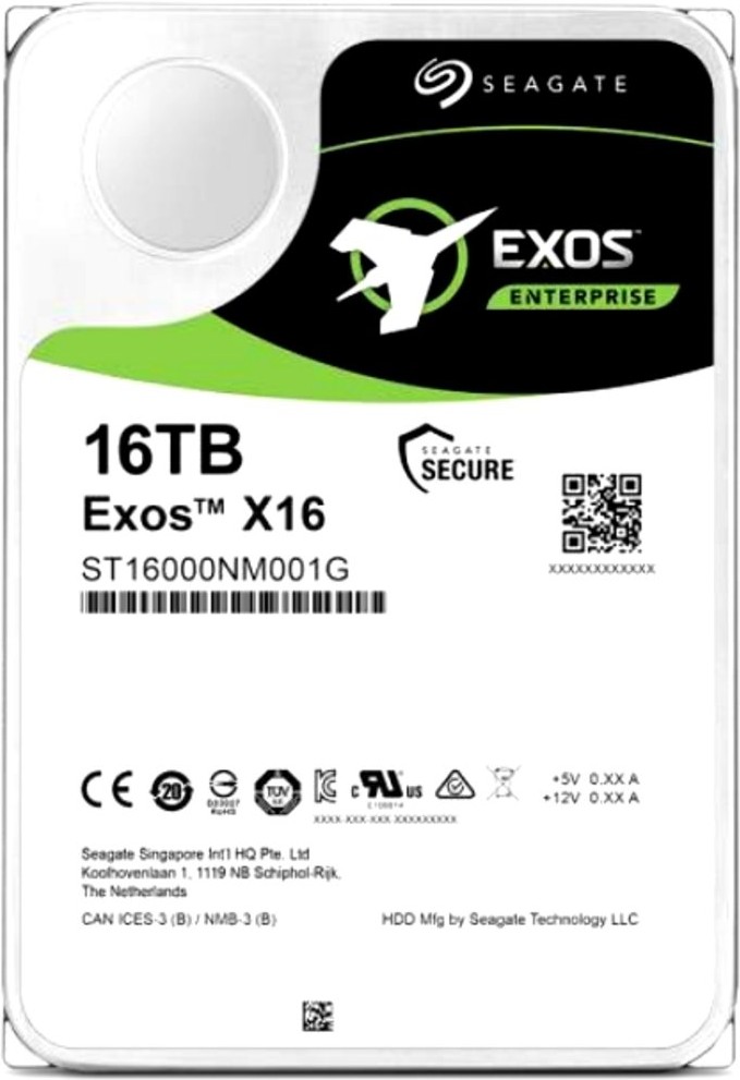 

Жесткий диск Seagate 16TB 7200RPM [ST16000NM002G], Жесткий диск Seagate 16TB 7200RPM ST16000NM002G