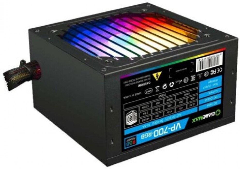 

Блок питания GameMax VP-700-RGB-M