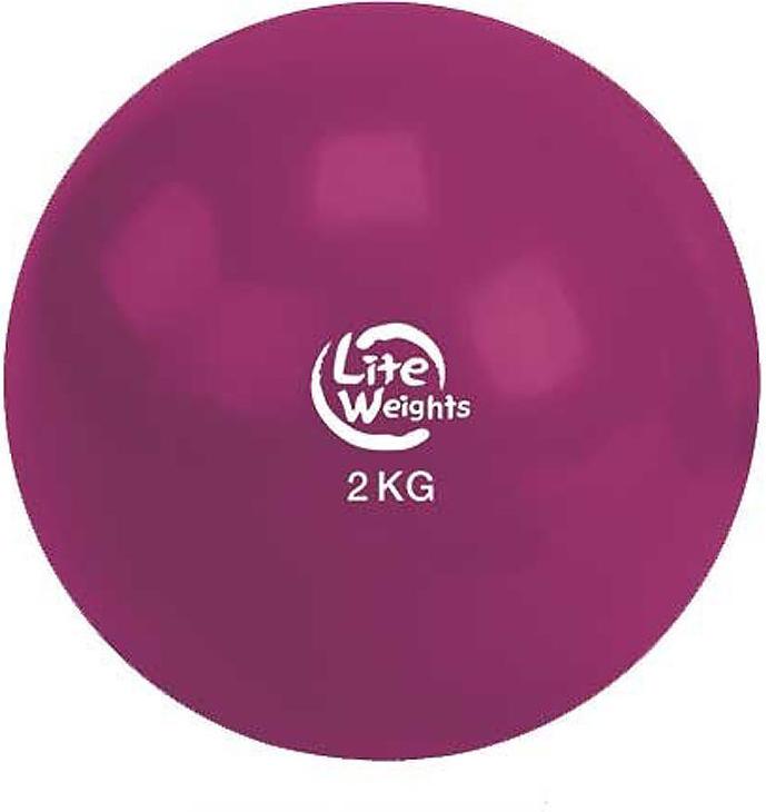 

Медицинбол Lite Weights 1702LW 2кг вишня, 1702LW 2кг
