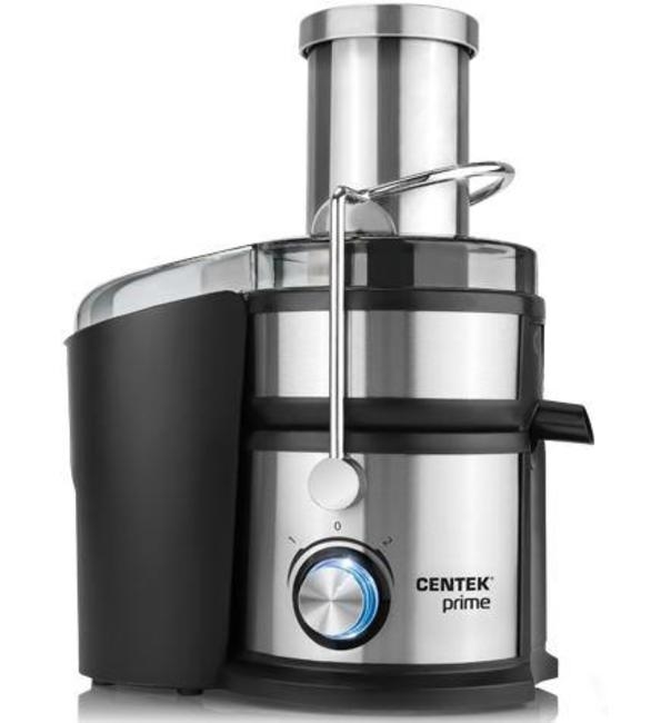 

Соковыжималка Centek CT-1214 черный/сталь, CT-1214