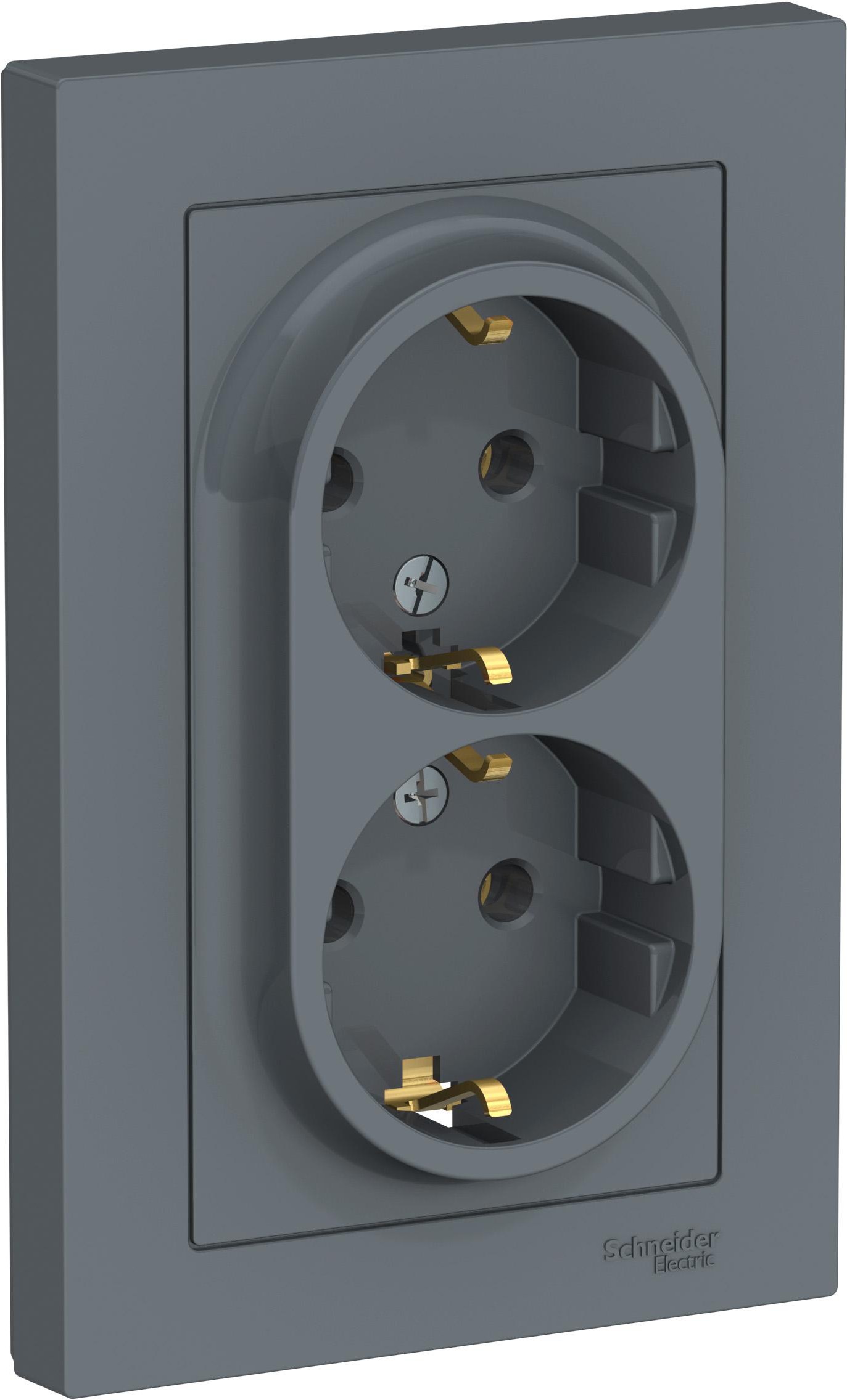 

Розетка Schneider Electric AtlasDesign ATN000724, Розетка Schneider Electric Розетка AtlasDesign ATN000724