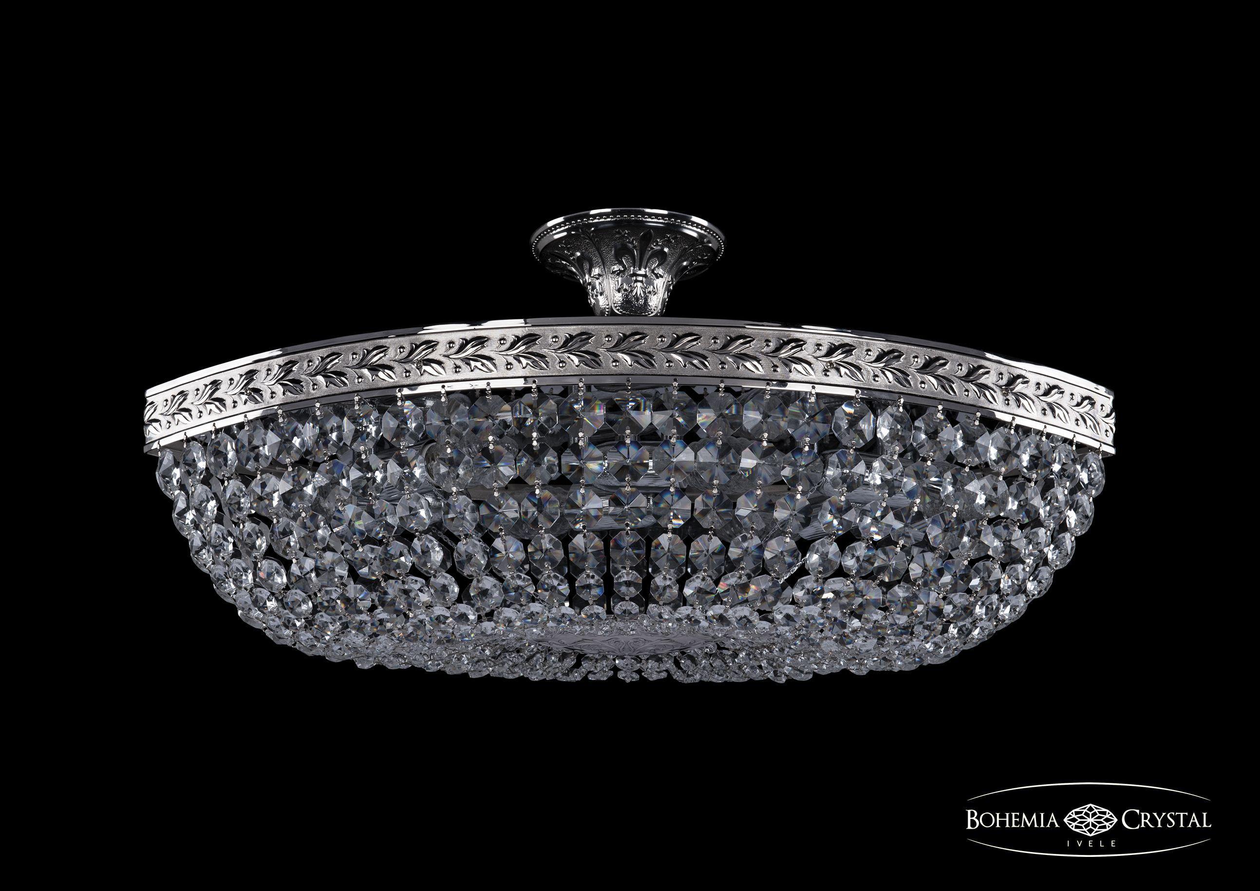 

Люстра на штанге Bohemia Ivele Crystal 19113/60IV Ni