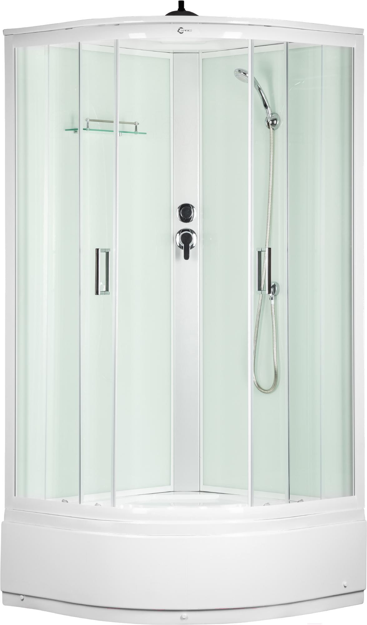 

Душевая кабина Saniteco 99836-A 90x90 белый