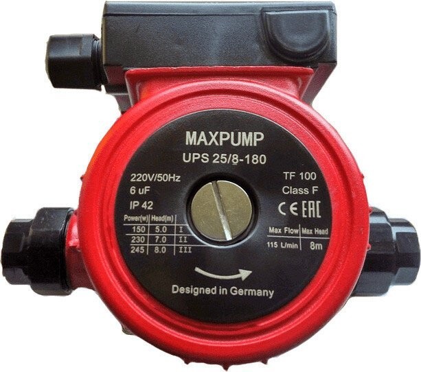 

Циркуляционный насос Maxpump UPS 25/8-180, Насос Maxpump UPS 25/8-180