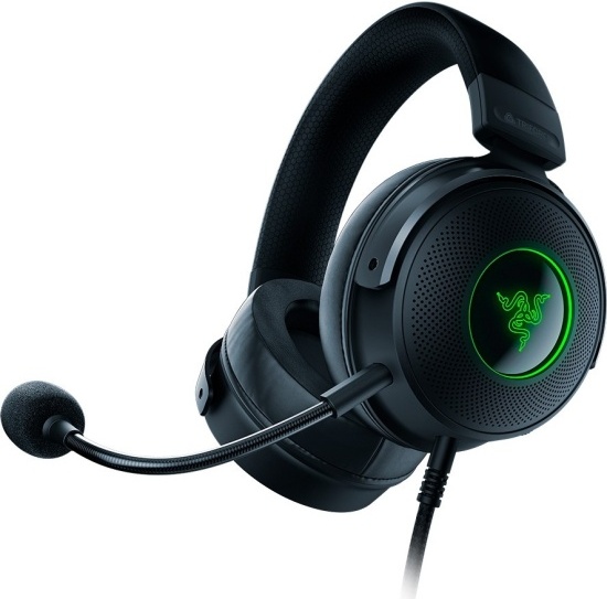 

Наушники с микрофоном Razer Kraken V3 HyperSense черный (RZ04-03770100-R3M1)