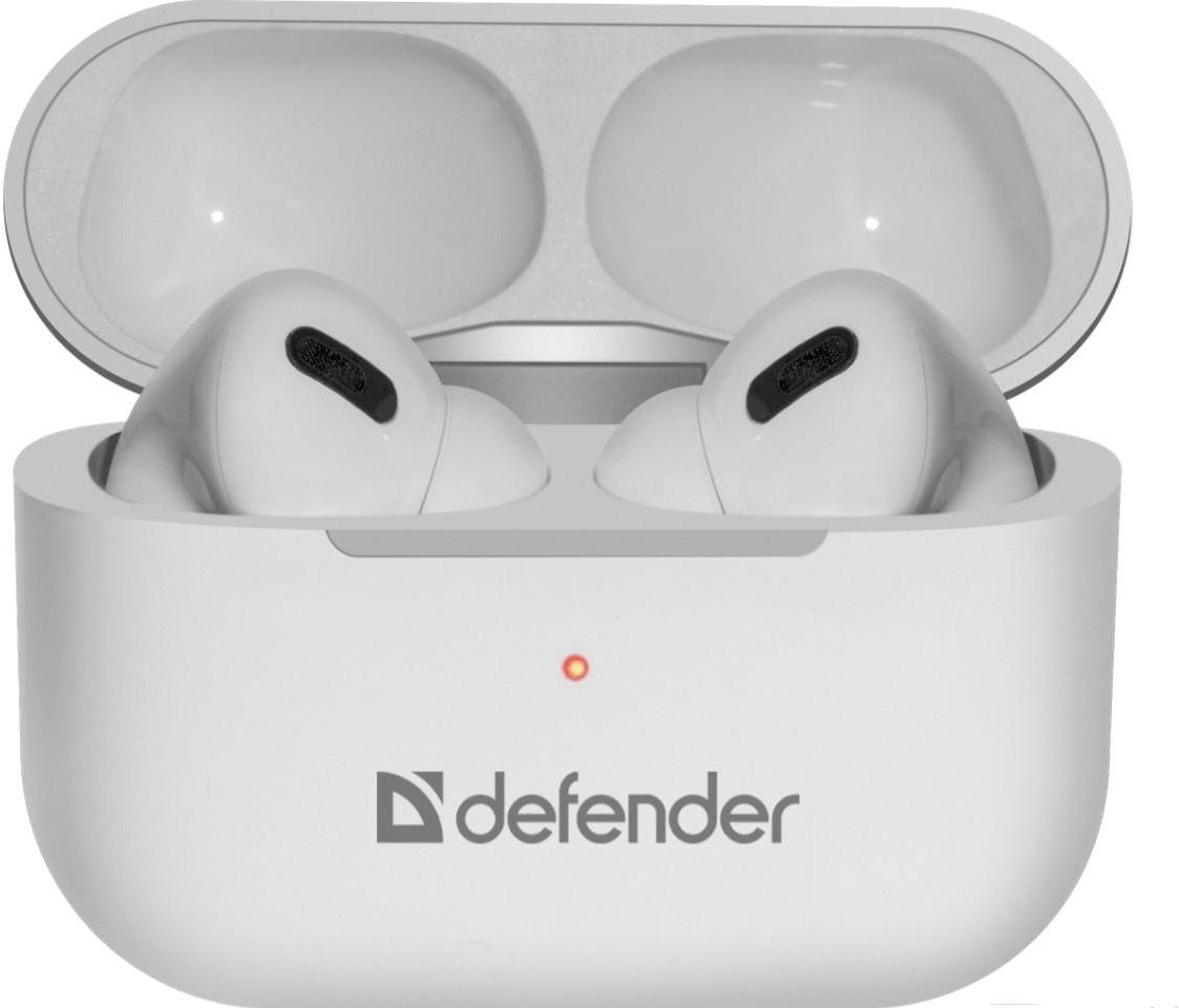 

Наушники Defender Twins 636 белый [63636], Наушники Defender Twins 636