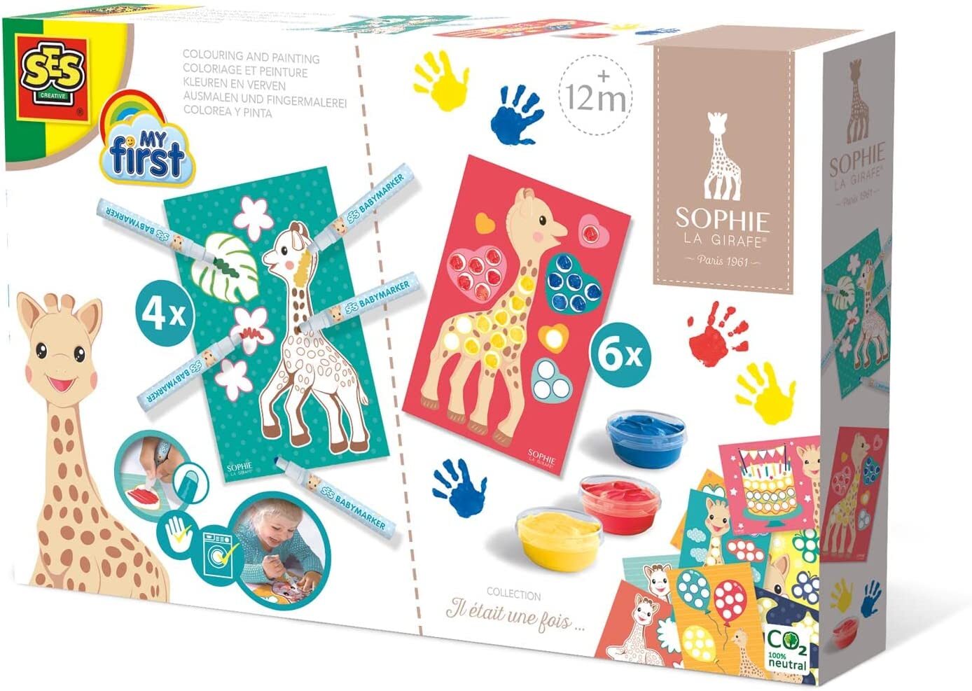 

Набор для рисования SES Creative My first Sophie la girafe (14497)