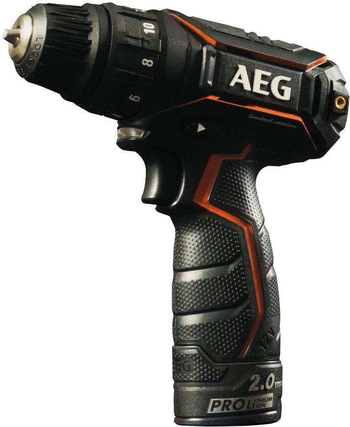 

Дрель-шуруповерт AEG BS 12C2LE Li-202X 4935464412 (с 2-мя АКБ), BS 12C2LE LI-202X