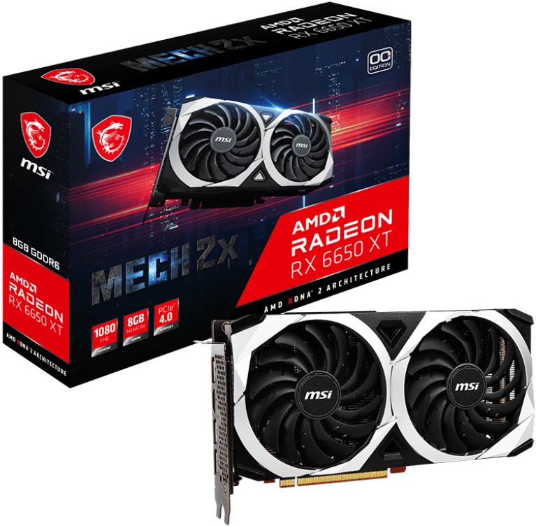 

Видеокарта MSI RX 6600 XT MECH 2X 8G OC
