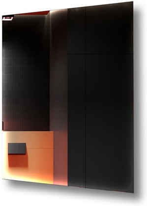 

Зеркало с подсветкой Пекам GretaFly 600х1000 механическая клавиша включения (GretaFly-60х100)